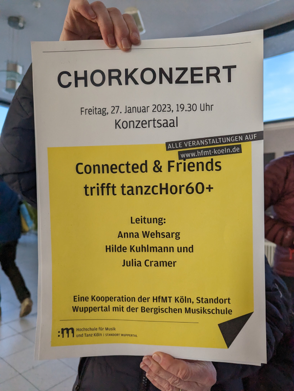 tanzcHor60+ Connected & Friends trifft tanzcHor60+